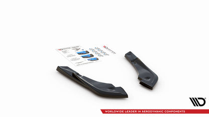 Diffusor Flaps V.3 passend für Toyota Supra Mk5 schwarz Hochglanz
