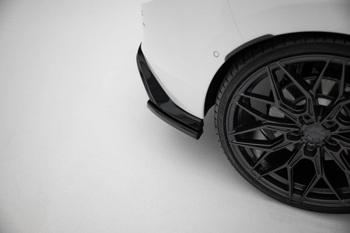 Diffusor Flaps V.3 passend für VW Golf GTI Mk8 schwarz Hochglanz