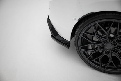 Diffusor Flaps V.3 passend für VW Golf GTI Mk8 schwarz Hochglanz