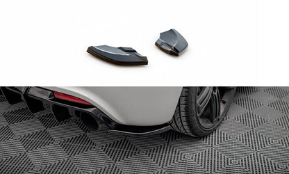 Diffusor Flaps V.3 passend für VW Scirocco R Mk3 schwarz Hochglanz