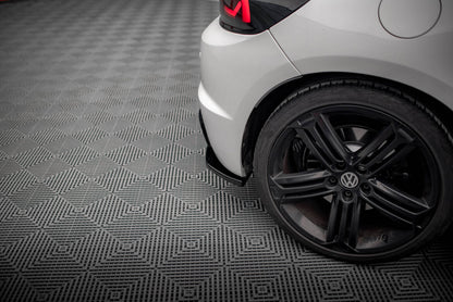 Diffusor Flaps V.3 passend für VW Scirocco R Mk3 schwarz Hochglanz