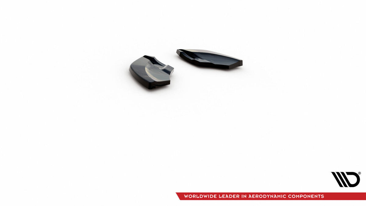 Diffusor Flaps V.3 passend für VW Scirocco R Mk3 schwarz Hochglanz
