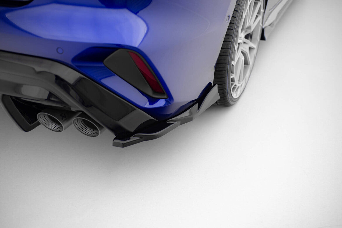 Diffusor Flaps V.4 passend für Audi S3 Limousine 8Y FL schwarz Hochglanz