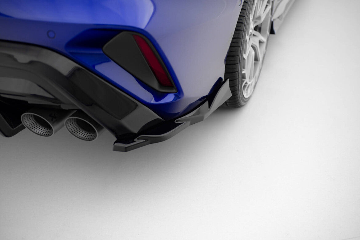 Diffusor Flaps V.4 passend für Audi S3 Limousine 8Y FL schwarz Hochglanz