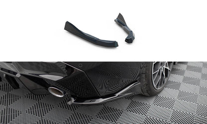 Diffusor Flaps V.4 passend für BMW 2 G42 schwarz Hochglanz