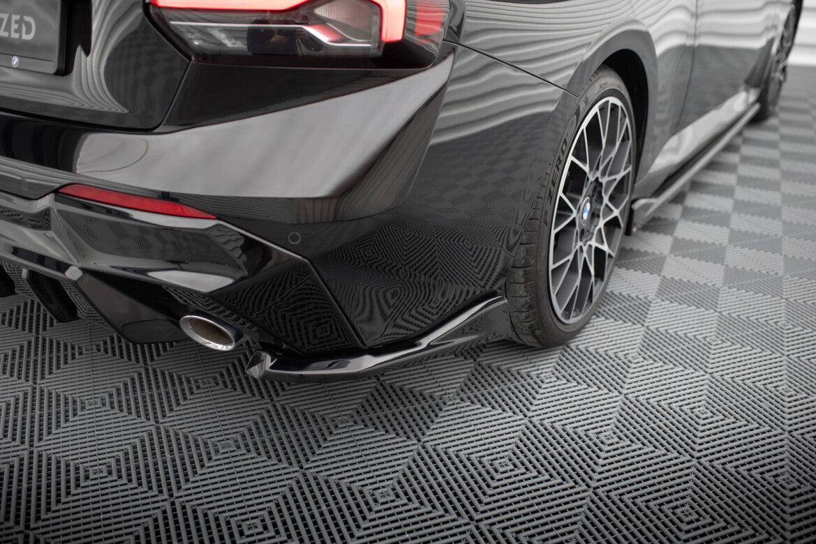 Diffusor Flaps V.4 passend für BMW 2 G42 schwarz Hochglanz