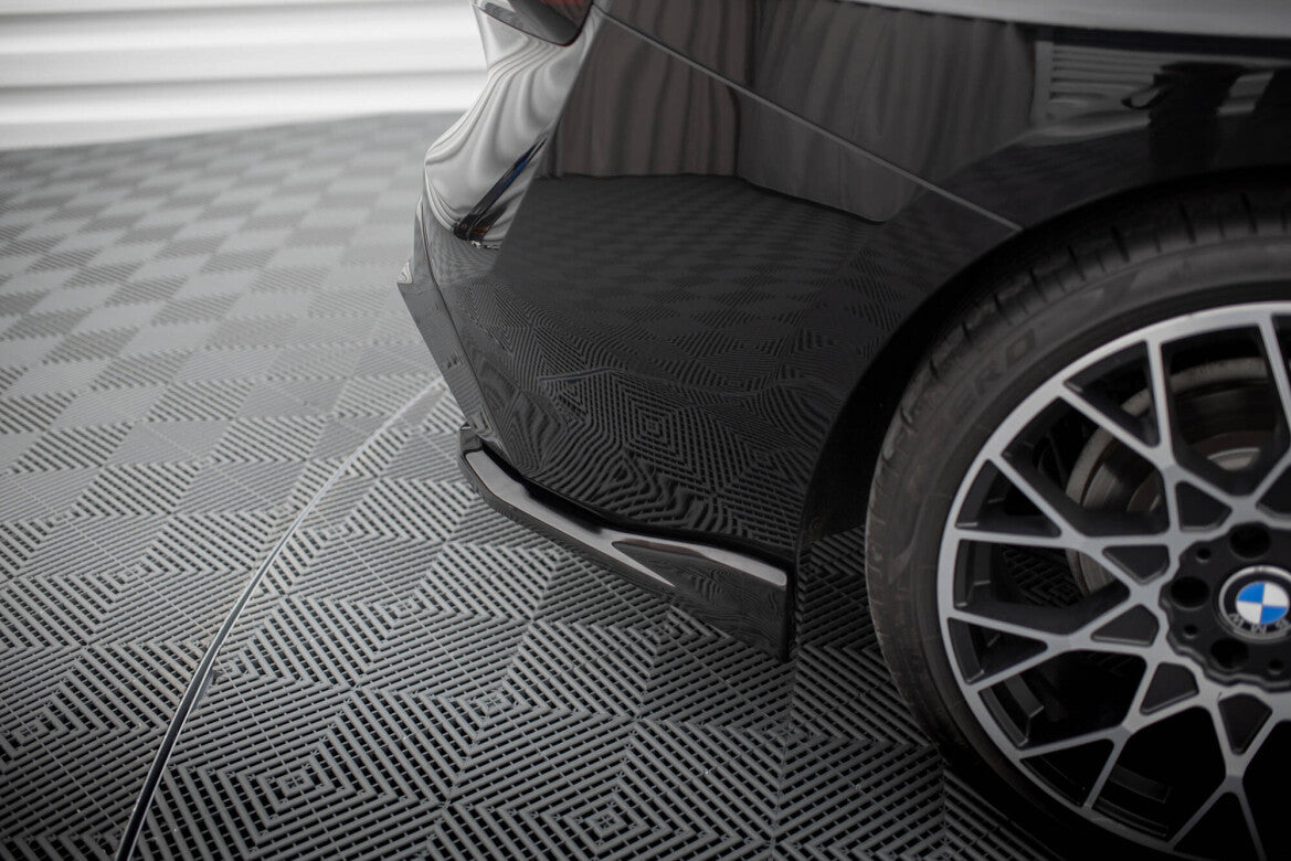 Diffusor Flaps V.4 passend für BMW 2 G42 schwarz Hochglanz