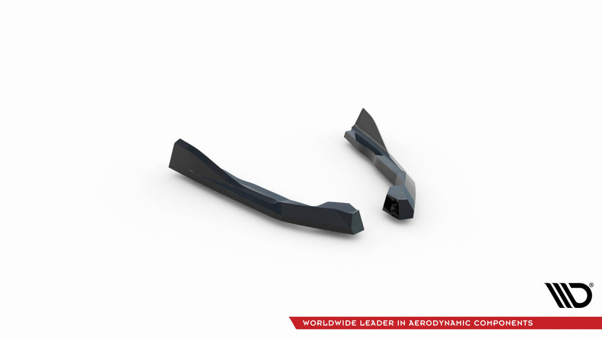 Diffusor Flaps V.4 passend für BMW 2 G42 schwarz Hochglanz