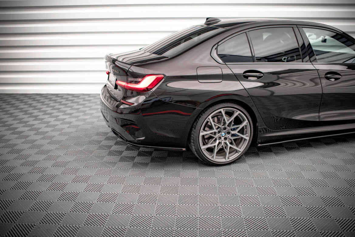 Diffusor Flaps V.4 passend für BMW M340i G20 / G21 schwarz Hochglanz