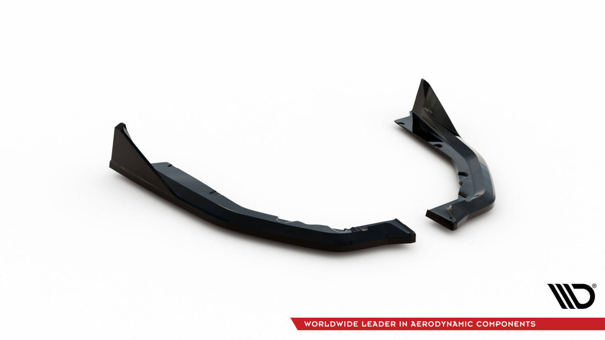 Diffusor Flaps V.4 passend für BMW M4 G82 / G82 FL schwarz Hochglanz