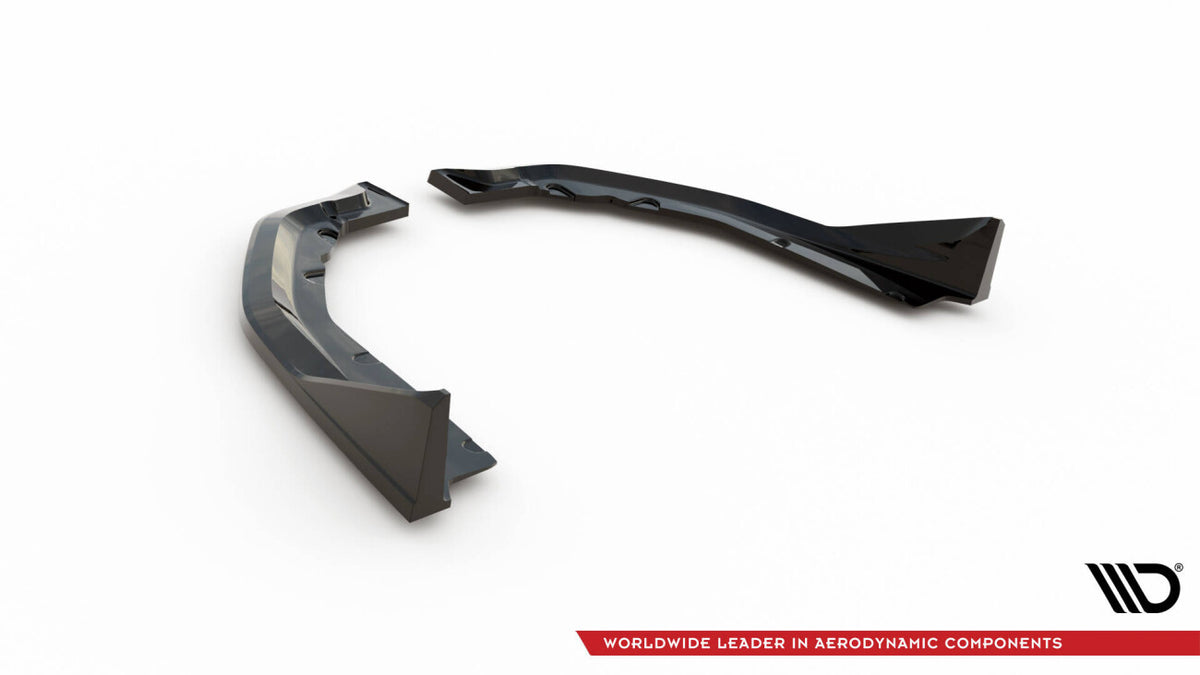 Diffusor Flaps V.4 passend für BMW M4 G82 / G82 FL schwarz Hochglanz
