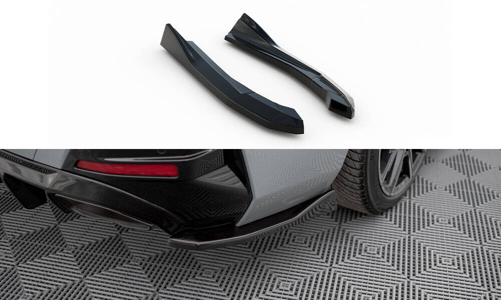 Diffusor Flaps V.4 passend für BMW M440i Gran Coupe G26 schwarz Hochglanz