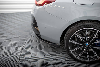 Diffusor Flaps V.4 passend für BMW M440i Gran Coupe G26 schwarz Hochglanz