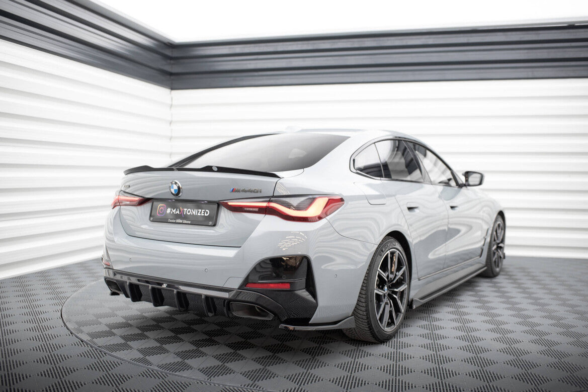 Diffusor Flaps V.4 passend für BMW M440i Gran Coupe G26 schwarz Hochglanz