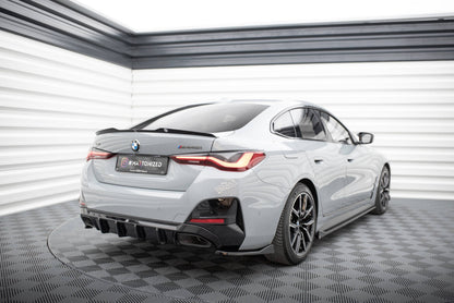Diffusor Flaps V.4 passend für BMW M440i Gran Coupe G26 schwarz Hochglanz