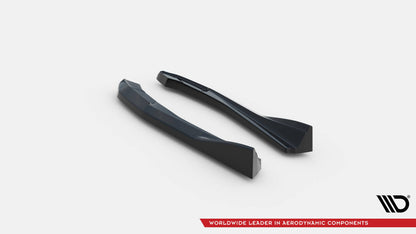 Diffusor Flaps V.4 passend für BMW M440i Gran Coupe G26 schwarz Hochglanz
