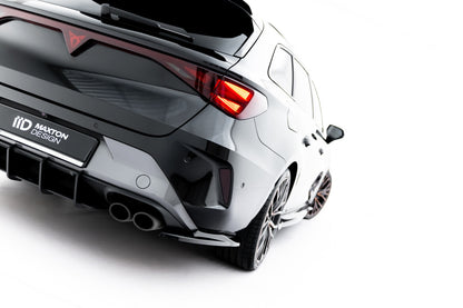 Diffusor Flaps V.4 passend für CUPRA Leon ST Mk1 FL schwarz Hochglanz