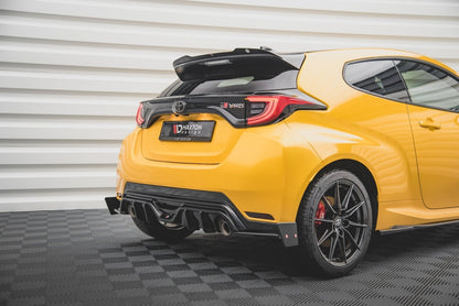 Diffusor Flaps V.4 passend für Toyota GR Yaris Mk4 schwarz Hochglanz