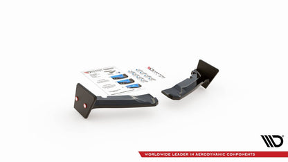 Diffusor Flaps V.4 passend für Toyota GR Yaris Mk4 schwarz Hochglanz