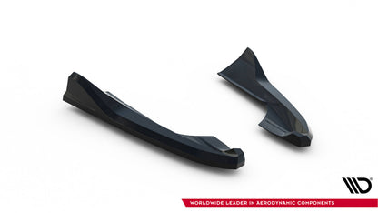 Diffusor Flaps V.5 passend für Audi RS3 Limousine 8V FL schwarz Hochglanz