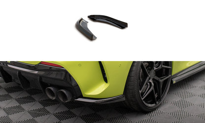 Diffusor Flaps V.5 passend für BMW 1er M-Paket / M135i / 128ti F40 schwarz Hochglanz