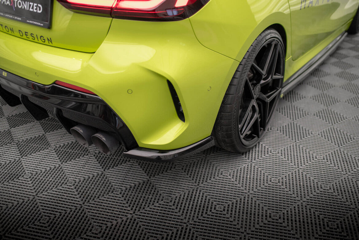 Diffusor Flaps V.5 passend für BMW 1er M-Paket / M135i / 128ti F40 schwarz Hochglanz