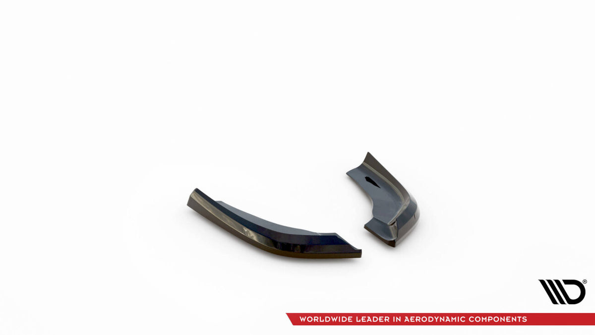 Diffusor Flaps V.5 passend für BMW 1er M-Paket / M135i / 128ti F40 schwarz Hochglanz