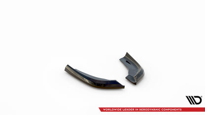 Diffusor Flaps V.5 passend für BMW 1er M-Paket / M135i / 128ti F40 schwarz Hochglanz