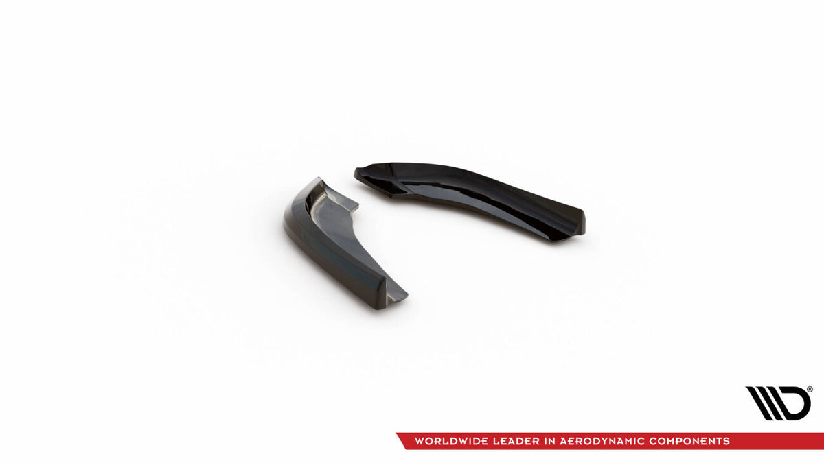 Diffusor Flaps V.5 passend für BMW 1er M-Paket / M135i / 128ti F40 schwarz Hochglanz