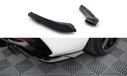 Diffusor Flaps V.5 passend für BMW 1er M-Paket / M140i F20 FL schwarz Hochglanz