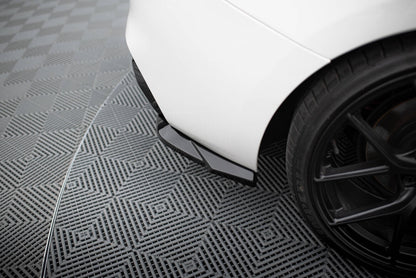 Diffusor Flaps V.5 passend für BMW 1er M-Paket / M140i F20 FL schwarz Hochglanz