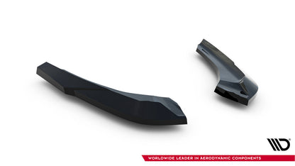 Diffusor Flaps V.5 passend für BMW 1er M-Paket / M140i F20 FL schwarz Hochglanz