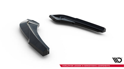 Diffusor Flaps V.5 passend für BMW 1er M-Paket / M140i F20 FL schwarz Hochglanz
