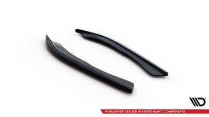 Diffusor Flaps V.5 passend für BMW 4er M440i G22 / G23 / G22 FL / G23 FL schwarz Hochglanz