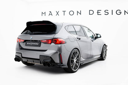 Diffusor Flaps V.5 passend für BMW M135i F70 schwarz Hochglanz
