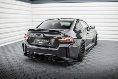 Diffusor Flaps V.5 passend für BMW M2 G87 BMW M2 G87 schwarz Hochglanz