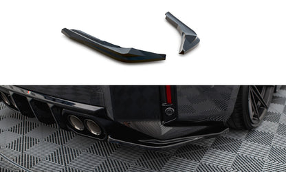 Diffusor Flaps V.5 passend für BMW M2 G87 BMW M2 G87 schwarz Hochglanz