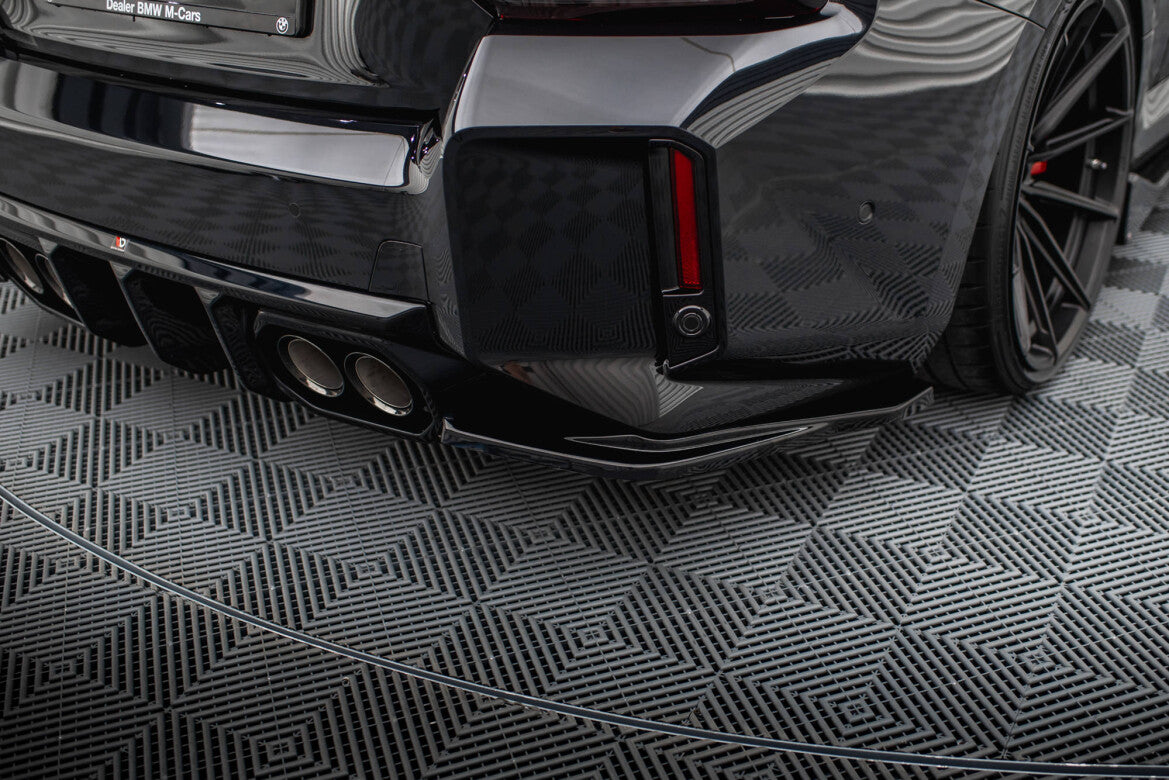 Diffusor Flaps V.5 passend für BMW M2 G87 BMW M2 G87 schwarz Hochglanz