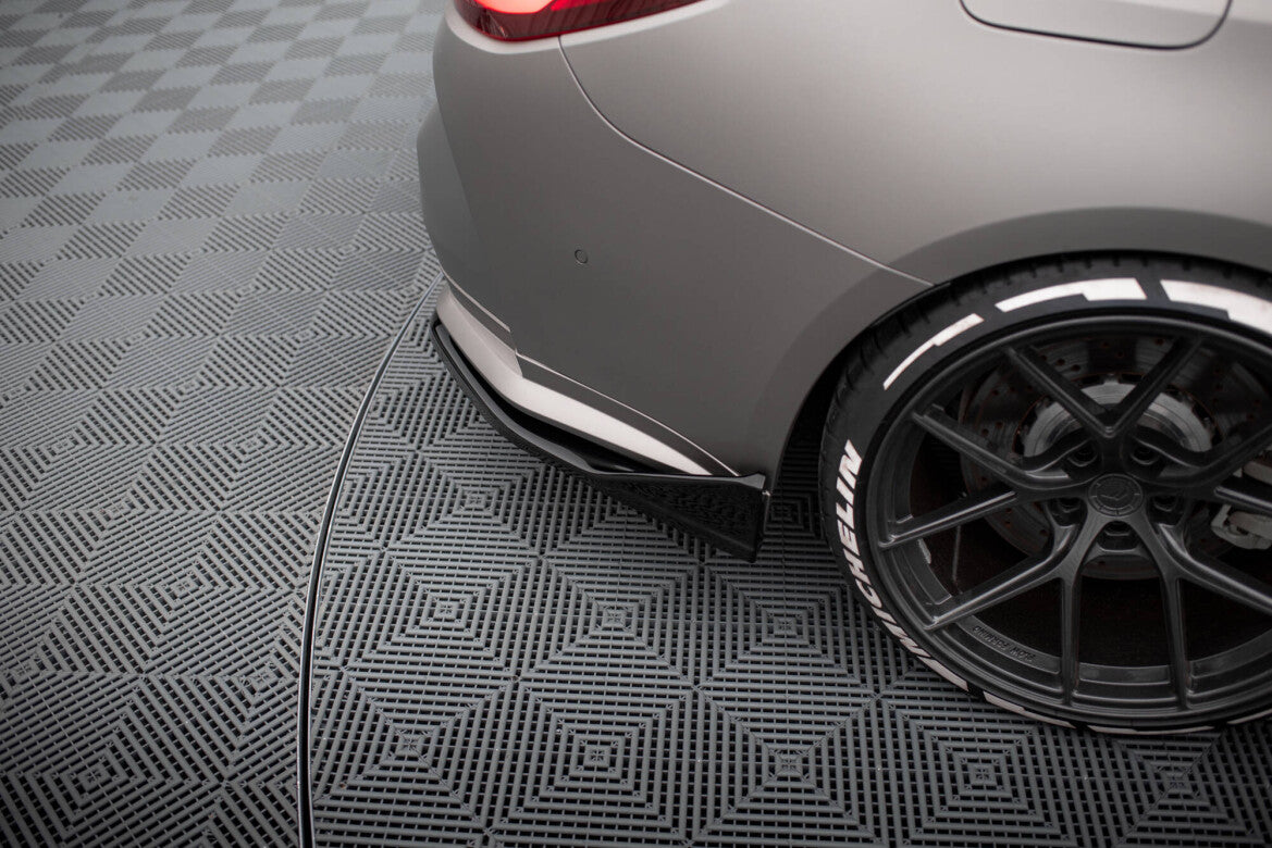 Diffusor Flaps V.5 passend für BMW M4 G82 / G82 FL schwarz Hochglanz