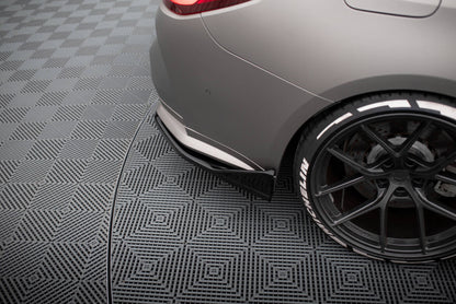 Diffusor Flaps V.5 passend für BMW M4 G82 / G82 FL schwarz Hochglanz