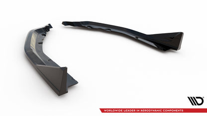 Diffusor Flaps V.5 passend für BMW M4 G82 / G82 FL schwarz Hochglanz