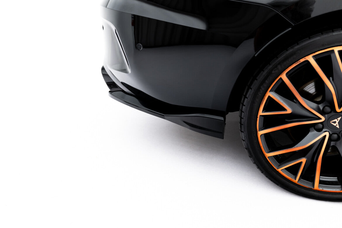 Diffusor Flaps V.5 passend für CUPRA Leon ST Mk1 FL schwarz Hochglanz