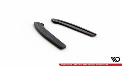 Diffusor Flaps V.5 passend für Ford Focus Kombi ST Mk4 schwarz Hochglanz