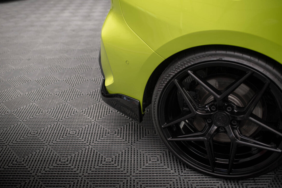 Diffusor Flaps V.6 passend für BMW 1er M-Paket / M135i / 128ti F40 schwarz Hochglanz