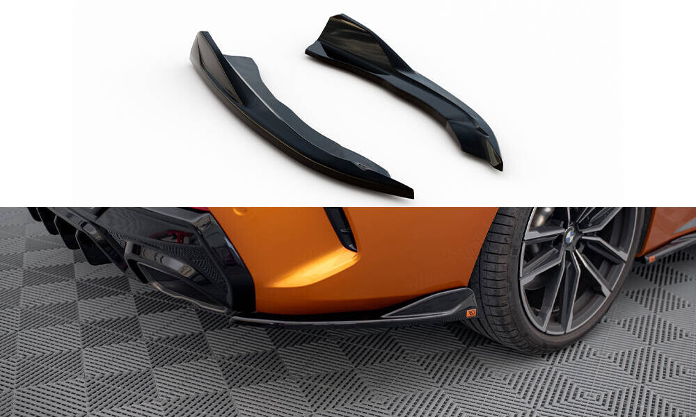 Diffusor Flaps V.6 passend für BMW 4er M440i G22 / G23 / G22 FL / G23 FL schwarz Hochglanz