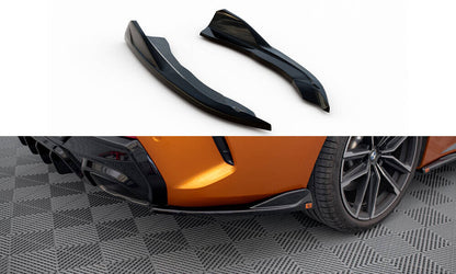 Diffusor Flaps V.6 passend für BMW 4er M440i G22 / G23 / G22 FL / G23 FL schwarz Hochglanz
