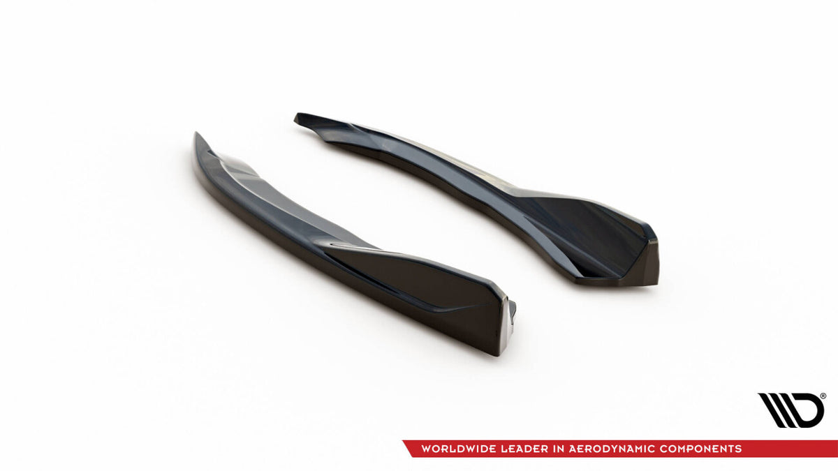 Diffusor Flaps V.6 passend für BMW 4er M440i G22 / G23 / G22 FL / G23 FL schwarz Hochglanz