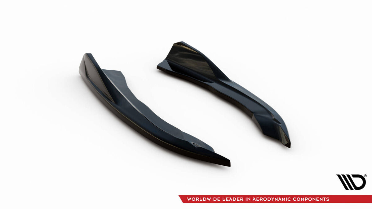 Diffusor Flaps V.6 passend für BMW 4er M440i G22 / G23 / G22 FL / G23 FL schwarz Hochglanz