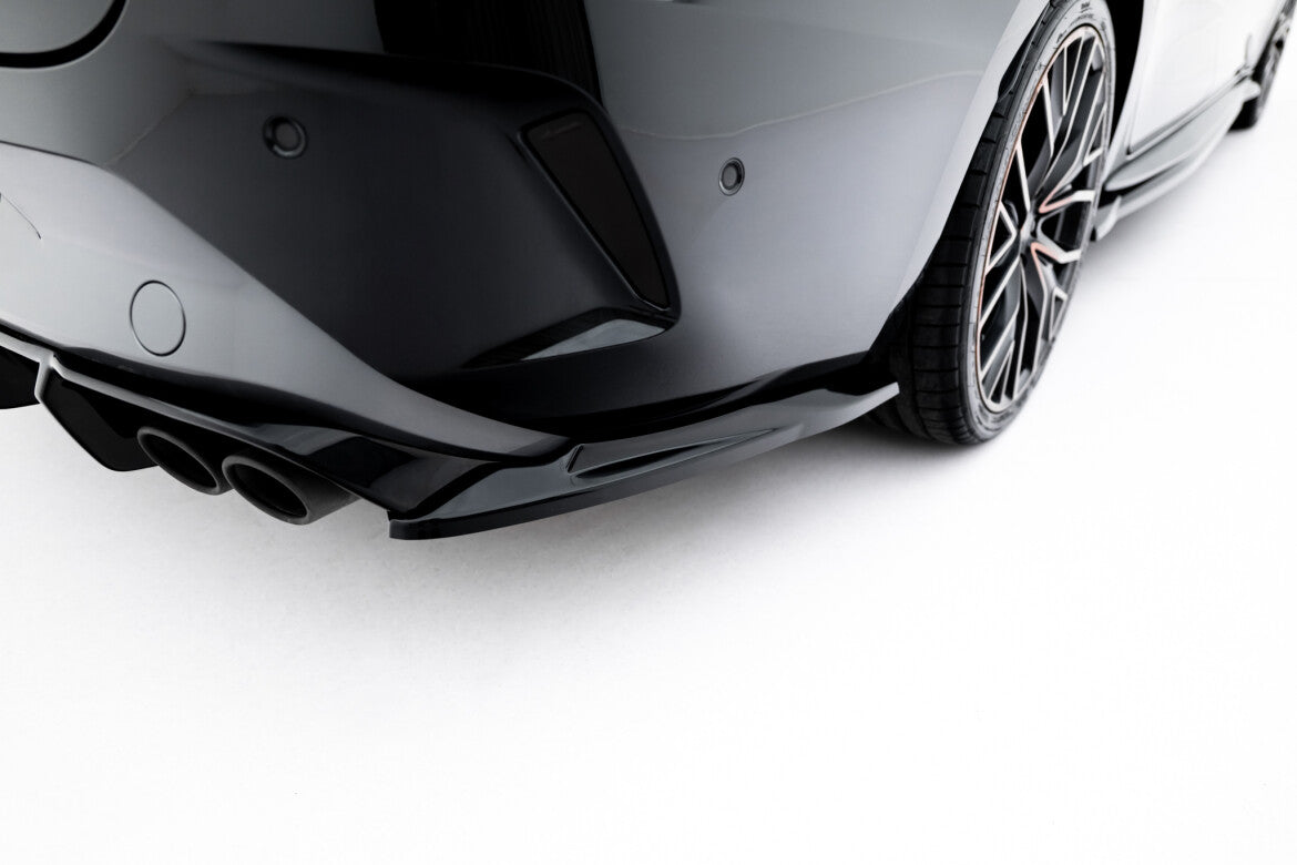 Diffusor Flaps V.6 passend für CUPRA Leon ST Mk1 FL schwarz Hochglanz