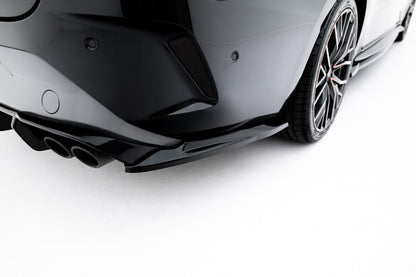 Diffusor Flaps V.6 passend für CUPRA Leon ST Mk1 FL schwarz Hochglanz